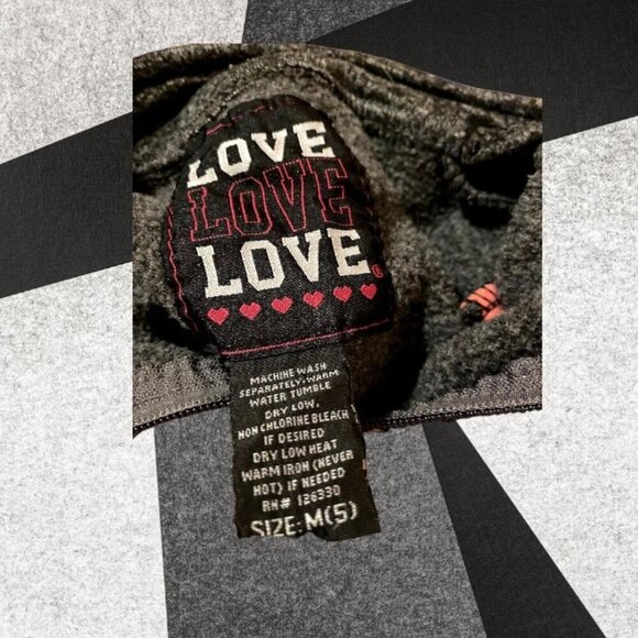 Love Love Love Girl's Graphic Sweatshirt - Picture 2 of 7